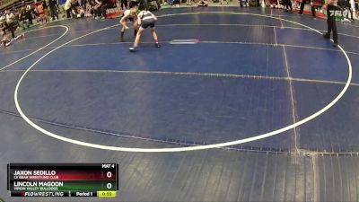 66 lbs Cons. Round 1 - Jaxon Sedillo, LV Bear Wrestling Club vs Lincoln Magoon, Virgin Valley Bulldogs