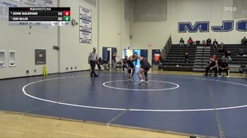 197 lbs Quarterfinal - Joe Ellis, Santa Rosa College vs John Saldivar, Fresno City College