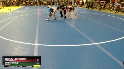 130 lbs Cons. Round 2 - Bentley Hermanson, Thief River Falls vs Jaxon Disrud, Sartell