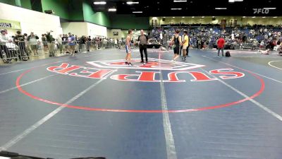 132 lbs Consi Of 128 #2 - Max Davis, NC vs Robert Jones, CA