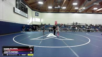 160 lbs Champ. Round 1 - Kassie Villareal, Unattached vs Josette Partney, Missouri Baptist University