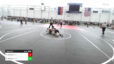 150 lbs Consi Of 4 - Diego Molina, Eastvale Elite WC vs Adrian Moore, Marana