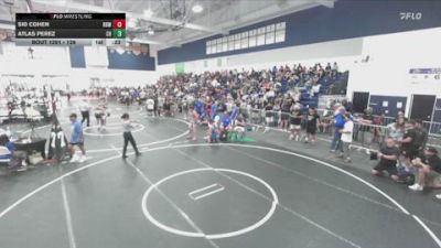 126 lbs Cons. Round 3 - Atlas Perez, Clovis High vs Sid Cohen, Rancho Bernardo WC