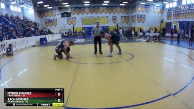 215 lbs Round 7 (8 Team) - Myron Mendez, Eagle Empire vs Zach Horner, Palm Harbor WC