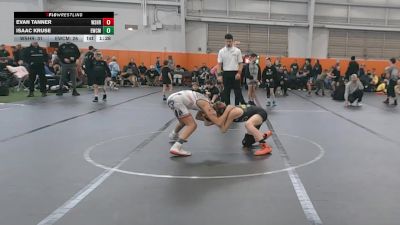 92 lbs Finals (2 Team) - Isaac Kruse, Empyre WC Maroon vs Evan Tanner, Westshore