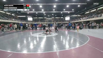 62 lbs 3rd Place - Noah Swope, Mont Alto vs Owen Zimmerman, Shohola
