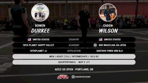 Caden Wilson vs Bowen Durkee 2026 ADCC Portland Open