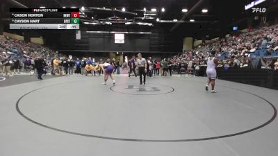 190 lbs Champ. Round 1 - Colin Lovitt, Spring Hill HS vs Steel Schomaker, Valley Center