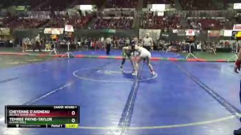 Champ. Round 1 - Cheyenne D`Aigneau, Billings Senior Girls vs Temree Payne-Taylor, Glacier Girls