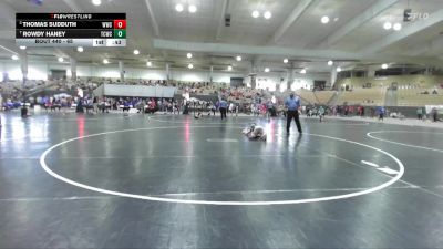 65 lbs Cons. Round 3 - Thomas Sudduth, Wave Wrestling Club vs Rowdy Haney, Grindhouse