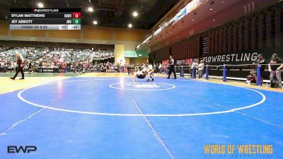125 lbs Consi Of 8 #2 - Dylan Matthews, RAWC vs Jet Abbott, JWC