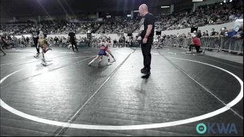 46 lbs Semifinal - Hunter Prose, Jay Wrestling Club vs Dilynn Burch, Team Tulsa Wrestling Club