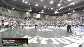 1A 126 lbs Quarterfinal - Randy Marshall, Panguitch vs Jonathan Platt, Bryce Valley