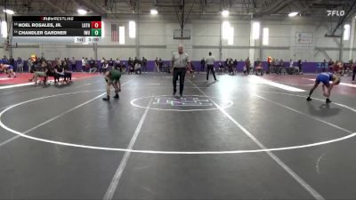 125 lbs Champ. Round 1 - Noel Rosales, Jr., Luther vs Chandler Gardner, Illinois Wesleyan