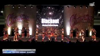 Maryland Twisters - Virginia - Blackout [2025 L6 Senior - Small Day 1] 2025 Champion Cheer and Dance Grand Nationals