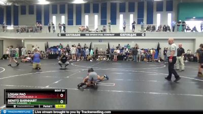 80 lbs Round 6 (8 Team) - Benito Barnhart, Florida Punishers vs Logan Pao, Florida Scorpions Gold