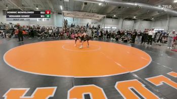 120 lbs Champ. Round 2 - Benjamin Gomez, Wellington vs Dominic Montelongo, Rock Canyon