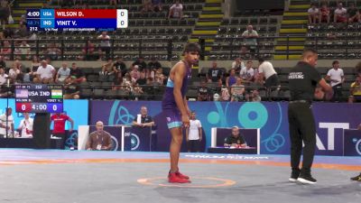71 kg Qualif. - Dominic Wilson, United States vs Vinit Vinit, India
