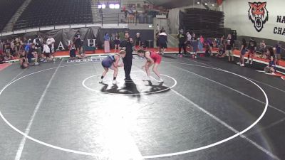 125 lbs Champ. Round 4 - Sasha Williams vs Adalie Hazlett, Montana