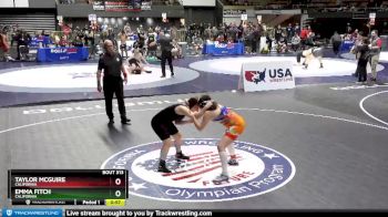 138 lbs Cons. Semi - Taylor McGuire, California vs Emma Fitch, California