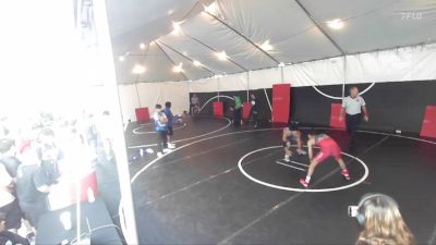 132 lbs Champ. Round 3 - Ricky Angelas, Rancho Bernardo Wrestling vs Edward Ramirez, Rancho Mirage