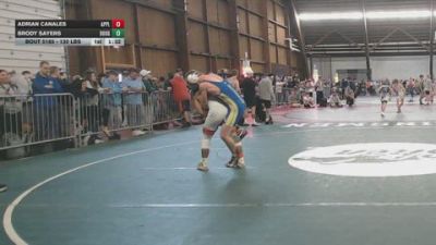 130 lbs Rr Rnd 2 - Adrian Canales, Apple Academy vs Brody Sayers, Doughboys