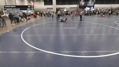 132 lbs Champ. Rd Of 64 - Tavian Smith, Immortal Athletics WC vs Andres Cuellar, All American Wrestling Club