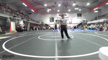 75 lbs Rr Rnd 5 - Kord Earnhart, Roland Youth League Wrestling vs Isaac Glover, Brushy Wrestling Club