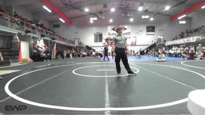 75 lbs Rr Rnd 5 - Kord Earnhart, Roland Youth League Wrestling vs Isaac Glover, Brushy Wrestling Club