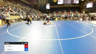 130 lbs Quarters - Caroline Hilton, TN vs Lilliana Banks, WI