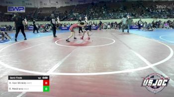 75 lbs Semifinal - Henly Van Winkle, Amped Wrestling Club vs Riley Medrano, Maverick Elite Wrestling