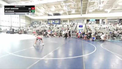 92 lbs Finals (8 Team) - Ari Sobaje, Cali Club vs Wyatt Sweitzer, Utah Gold