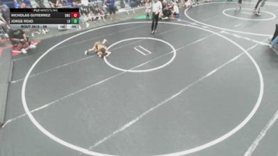 59 lbs Round 3 - Jorge Rojo, Los Bandidos vs Nicholas Gutierrez, Sting Wrestling Club