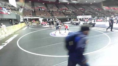 132 lbs 5th Place Match - Almanbet Azamatov vs Adam Alvarez, Team Selma Wrestling Club