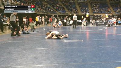 95 lbs Consy 4 - Hudson Beach, Bishop McCort vs Ian Vought, Derry