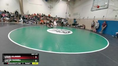 157B Champ. Round 1 - Carter Maxwell, Douglas vs Logan Julander, Kemmerer