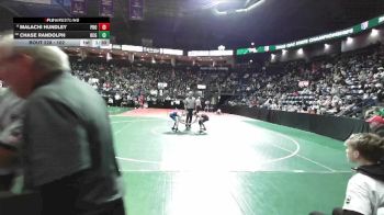 102 lbs Champ. Round 2 - Chase Randolph, OCGA vs Malachi Hundley, PROA