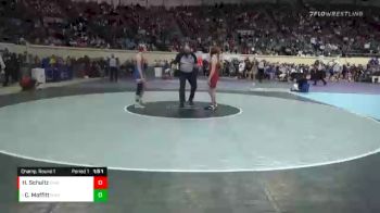 138 lbs Champ. Round 1 - Claire Moffitt, Bixby vs Heidi Schultz, Carl Albert