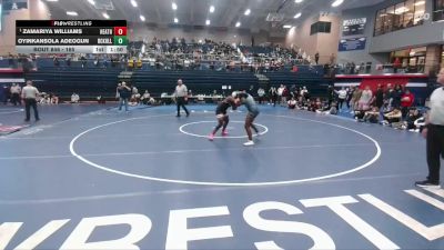 165 lbs 1st Place Match - Zamariya Williams, Rockwall Heath vs Oyinkansola Adeogun, Prosper Rock Hill