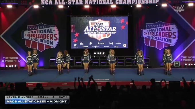 Mac's Allstar Cheer - Midnight [2026 L2 Junior - Small - A Day 1] 2026 ...