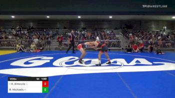 Match - Alex Almeyda, Nj vs Ryan Michaels, Pa