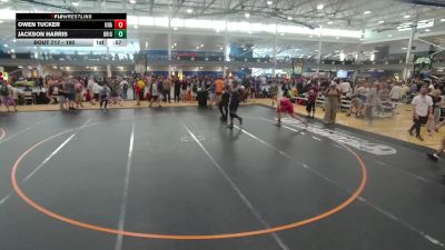 190 lbs Champ. Round 2 - Owen Tucker, Unattached vs Jackson Harris, Unattached