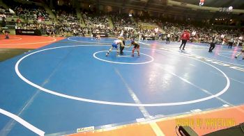 55 lbs Round Of 16 - Penelope Zuniga, Socal Grappling Club vs Bexley Leisinger, Choctaw Ironman Youth Wrestling