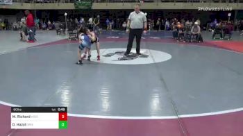 60 lbs Consolation - Marek Richard, Westminister vs Douglas Hazel, Greenwood