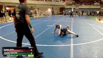 115 lbs Quarterfinals (8 Team) - Sloan Otto, STMA (St. Michael/Albertville) vs Mason Carlson, Hutchinson