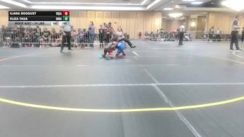 74 lbs Rr Rnd 2 - Iliana Boggust, Yucaipa Thunder WC vs Eliza Taua, Nakamura Wrestling
