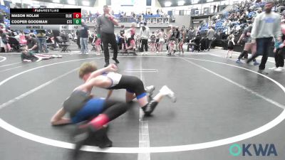 70-73 lbs Rr Rnd 2 - Mason Nolan, Blue Devil Wrestling vs Cooper Goodman, Chandler Takedown Club