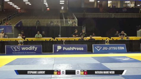 Stephanie Laurent vs Natasha Marie Webb 2026 Pan Jiu Jitsu IBJJF Championship