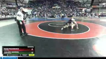 2A 170 lbs Semifinal - Ryan Mackiewicz, Shelton vs Zakaria Hammou, North Kitsap