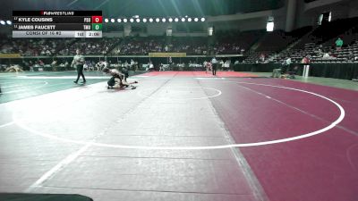 157 lbs Consi Of 16 #2 - Kyle Cousins, Penn State vs James Faucett, Thomas More